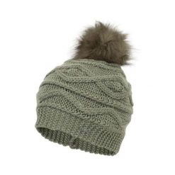 Damska czapka zimowa Remind II Bobble. Czerwone czapki i kapelusze damskie Dare 2b, na zimę, bez wzorów, sportowe. Za 47.66 zł.