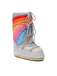 Moon Boot Śniegowce Icon Rainbow 14027700002 Szary. Szare kozaki damskie Moon Boot, z materiału. Za 949.99 zł.