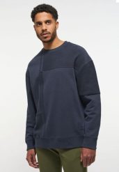 MĘSKA BLUZA MUSTANG Ben Patchwork CN Outer Space 1013506 5330. Bluzy męskie Mustang, m, bez wzorów, bez kaptura. Za 129.99 zł.
