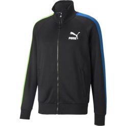Kurtka męskie Puma Iconic T7. Czarne kurtki męskie Puma, m, bez wzorów, z bawełny, bez kaptura. Za 290.00 zł.
