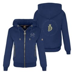 Bluza rozpinana JD ATTACK Holly. Niebieskie bluzy sportowe damskie JD ATTACK, bez wzorów, bez kaptura, do jazdy konnej. Za 239.00 zł.