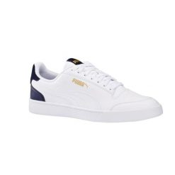 Trenerzy Puma Shuffle. Białe buty sportowe męskie Puma, z materiału, bez zapięcia. Za 317.00 zł.