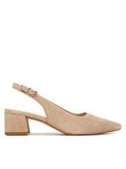 Vagabond Shoemakers Czółenka Marta 5928-140-11 Écru. Białe czółenka damskie Vagabond Shoemakers, bez wzorów, ze skóry, bez obcasa, bez zapięcia. Za 539.99 zł.