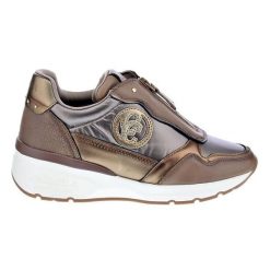 Buty CARMELA 16183004C Brązowy. Szare obuwie sportowe damskie Carmela, bez wzorów, ze skóry. Za 291.99 zł.