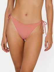 Guess Dół od bikini E6GO01 KF412 Koralowy. Pomarańczowe bikini damskie Guess, xl, z aplikacjami. Za 219.99 zł.