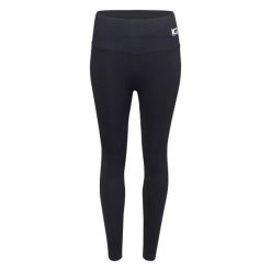 Damskie legginsy IQ Cross The Line Ilean. Czarne legginsy damskie IQ, bez wzorów, na fitness i siłownię. Za 171.56 zł.
