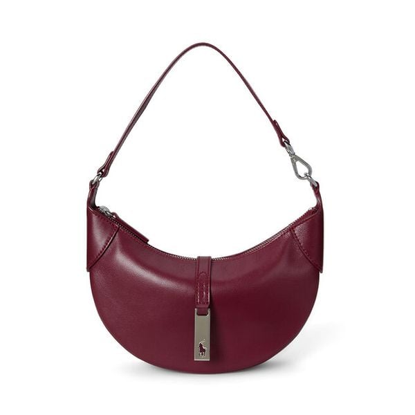 Torebka Polo Ralph Lauren. Czerwone torebki do ręki damskie Polo Ralph Lauren, bez wzorów, klasyczne, bez dodatków. Za 1,429.00 zł.