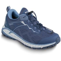 Buty sportowe damskie Meindl Power Walker Lady 3.0. Niebieskie trekkingi damskie Meindl, trekkingowe, gore-tex. Za 823.65 zł.