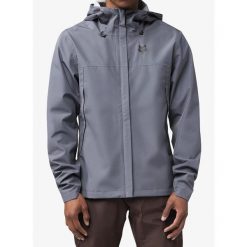 Kurtka rowerowa męska Fox Ranger 2.5L Water Jacket. Szare buty sportowe męskie FOX, l, bez wzorów, sportowe, bez kaptura. Za 529.99 zł.