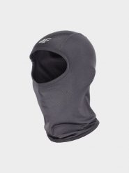4F Kominiarka narciarska uniseks - szara L/XL. Szare czapki i kapelusze damskie 4f, na zimę, bez wzorów, z elastanu, sportowe. W wyprzedaży za 39.99 zł.