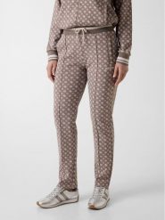 Guess Spodnie dresowe V5YB20 KB212 Brązowy jasny Regular Fit. Brązowe spodnie dresowe damskie Guess, l, z aplikacjami, z dresówki. Za 394.99 zł.