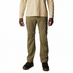 Spodnie z odpinanymi nogawkami męskie Columbia Silver Ridge Utility Convertible. Niebieskie spodnie materiałowe męskie Columbia, m, bez wzorów, trekkingowe. Za 279.99 zł.