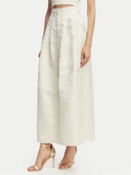 Marella Komplet top i spódnica Bazar 2615201012 Écru Regular Fit. Białe spódnice damskie Marella, bez wzorów, z syntetyku. Za 1,009.00 zł.