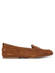 Tommy Hilfiger Mokasyny Th Flex FW0FW09507 Brązowy. Brązowe mokasyny damskie Tommy Hilfiger, ze skóry. Za 529.99 zł.