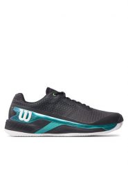 Wilson Buty do tenisa Rush Pro 4.0 Bla Clay WRS333350 Czarny. Czarne buty sportowe męskie Wilson, z materiału, bez zapięcia, tenisowe. Za 419.99 zł.