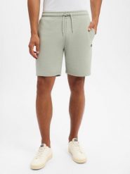 Ellesse spodenki dresowe - Turi Mężczyźni zielony, M. Zielone krótkie spodenki sportowe męskie Ellesse, m, z aplikacjami, z bawełny. Za 139.95 zł.