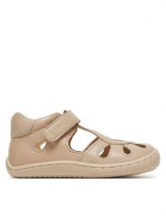 Lasocki Kids Sandały DUBAI CI12-DUBAI-25A Beżowy. Brązowe sandały dziewczęce Lasocki Kids, ze skóry, bez zapięcia. Za 129.99 zł.