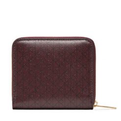 Portfel Calvin Klein. Czerwone portfele damskie Calvin Klein, bez wzorów. Za 189.99 zł.