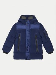 Original Marines Kurtka zimowa DEA2505B Granatowy Regular Fit. Niebieskie buty zimowe chłopięce Original Marines, na zimę, bez wzorów, z syntetyku, bez kaptura. Za 219.99 zł.