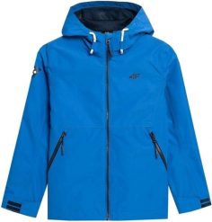 KURTKA SOFTSHELL Z MEMBRANĄ 4F CHŁOPIĘCA HJL22-JKUM001. Kurtki i płaszcze dla chłopców 4f, bez wzorów, z softshellu, sportowe, bez kaptura. Za 223.17 zł.