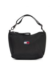 Tommy Jeans Torebka Tjw Heritage Shoulder Bag AW0AW15823 Czarny. Czarne torebki do ręki damskie Tommy Jeans, bez wzorów, z jeansu, bez dodatków. Za 209.99 zł.