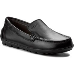 Mokasyny GEOX - J New Fast B. B J746CB 00043 C9999 M Black. Półbuty chłopięce marki Geox. W wyprzedaży za 199.00 zł.