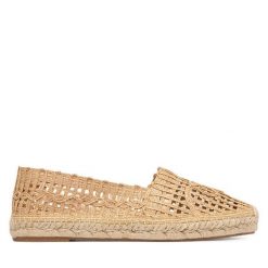 Espadryle Weekend Max Mara. Brązowe espadryle damskie Weekend Max Mara, bez wzorów, bez obcasa, bez zapięcia. Za 1,209.00 zł.