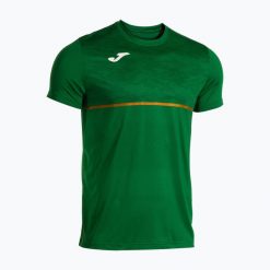 Koszulka do biegania męska Joma Record III. Zielone koszulki sportowe męskie Joma, l, bez wzorów, z elastanu, bez kołnierzyka, bez ramiączek, do biegania. Za 88.99 zł.