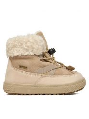 Primigi Śniegowce GORE-TEX 8856433 M Beżowy. Brązowe buty zimowe dziewczęce Primigi, z gore-texu, bez zapięcia. Za 349.99 zł.