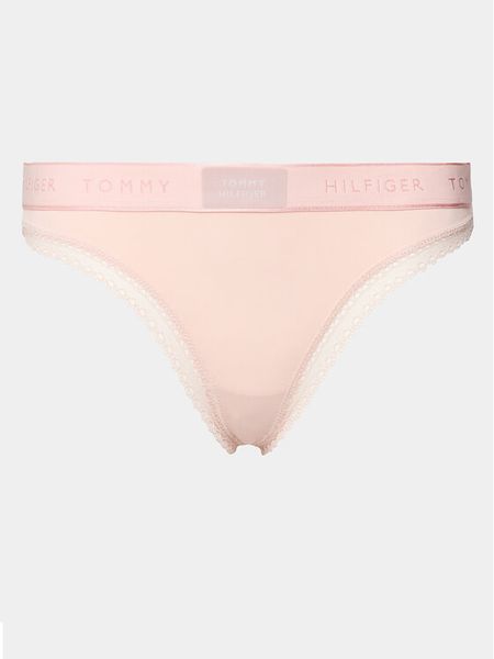 Tommy Hilfiger Figi klasyczne UW0UW04813 Różowy. Czerwone figi damskie Tommy Hilfiger, xs, bez wzorów, z syntetyku. Za 79.99 zł.