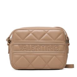 Torebka Valentino. Czarne torebki do ręki damskie Valentino, bez wzorów, ze lnu, klasyczne, bez dodatków. Za 679.99 zł.