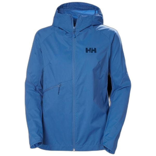 Damska kurtka wodoodporna Helly Hansen Rapide. Niebieskie kurtki damskie Helly Hansen, bez wzorów, bez kaptura. Za 468.00 zł.