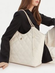 Badura Torebka CEO-KAJI-LDA8613 Écru. Torebki do ręki damskie Badura, bez wzorów, z materiału, bez dodatków. Za 299.99 zł.