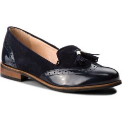 Lordsy WOJAS - 7460-76 Granatowy. Półbuty damskie marki Wojas. W wyprzedaży za 259.00 zł.