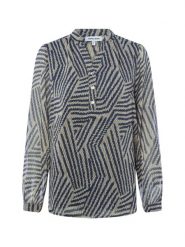 More & More Bluzka Kobiety zielony|niebieski, 38. Niebieskie bluzki damskie More & More, bez wzorów, bez kołnierzyka, bez ramiączek. Za 229.95 zł.