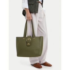Torebka Beverly Hills Polo Club. Zielone torebki do ręki damskie Beverly Hills Polo Club, bez wzorów, bez dodatków. Za 229.99 zł.