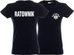 LPP - Promostars Koszulka damska RATOWNIK granatowa. T-shirty damskie LPP - Promostars, bez wzorów, bez kołnierzyka. Za 73.99 zł.