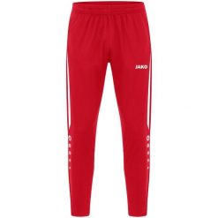 Spodnie dresowe damskie z poliestru Jako Power. Białe spodnie sportowe damskie Jako, bez wzorów, z dresówki, na fitness i siłownię. Za 284.00 zł.