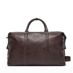 Torba Valentino. Brązowe torby sportowe męskie Valentino, bez wzorów, małe. Za 799.99 zł.