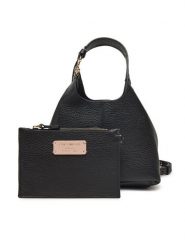 Coccinelle Torebka E1 SHA 58 01 01 Czarny. Czarne torebki do ręki damskie Coccinelle, bez wzorów, ze skóry, bez dodatków. Za 1,289.00 zł.