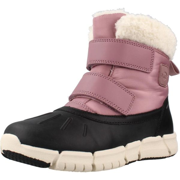 Buty GEOX J FLEXYPER GIRL Rose. Czerwone trekkingi damskie Geox, trekkingowe. Za 228.99 zł.