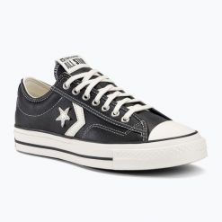 Trampki Converse Star Player 76 Fall Leather A06204 Cvintage. Czarne trampki i tenisówki damskie Converse, bez wzorów, retro, bez zapięcia. Za 319.99 zł.