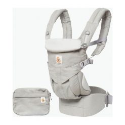 Ergobaby Nosidełko Omni 360 Pearl Grey. Szare torby i plecaki dziecięce Ergobaby. Za 599.00 zł.