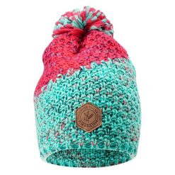 Czapka dziecięca zimowa Bejo Zijo JRG - zielono-różowa. Czerwone czapki dla dzieci BEJO, na zimę, bez wzorów. Za 34.99 zł.
