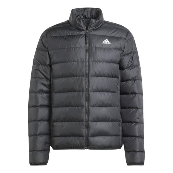 Kurtka Mężczyzna Adidas Essentials Light Down czarny. Białe kurtki męskie Adidas, m, bez wzorów, z puchu, do piłki nożnej. W wyprzedaży za 446.10 zł.
