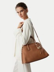 MICHAEL Michael Kors Torebka 30T6GX4S7L Brązowy. Brązowe torebki do ręki damskie MICHAEL Michael Kors, bez wzorów, ze skóry, bez dodatków. Za 1,579.00 zł.
