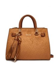 Liu Jo Torebka AA6069 T384A Brązowy. Brązowe torebki do ręki damskie Liu Jo, bez wzorów, ze skóry, bez dodatków. Za 639.99 zł.