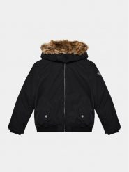 Guess Kurtka przejściowa L3BL05 WFVK0 Czarny Regular Fit. Czarne kurtki i płaszcze dla chłopców Guess, z aplikacjami, z syntetyku, bez kaptura. Za 469.99 zł.