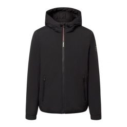 Kurtka ECOALF CARTES JACKET Czarny. Czarne kurtki męskie Ecoalf, m, bez wzorów, z tkaniny, bez kaptura. Za 959.71 zł.