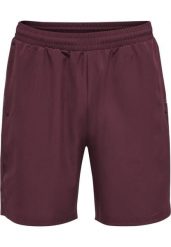 Szorty Hummel Move Grid. Fioletowe krótkie spodenki sportowe męskie Hummel, xl, bez wzorów, z elastanu, na fitness i siłownię. Za 179.00 zł.